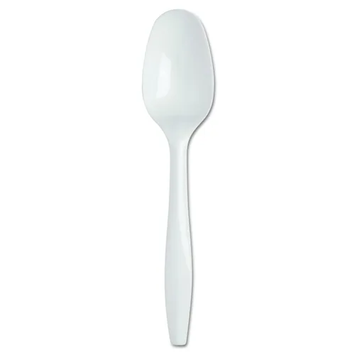 Dixie SSS21P SmartStock - Recambio de cuchara en T para cubiertos de plástico, 5.5 pulgadas de largo, polipropileno, color blanco (paquete de 960)