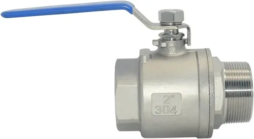 Miniatura 9 de DAN SPEED Válvula de bola de puerto completo macho x hembra de acero inoxidable S304 resistente para agua, aceite y gas, 1000WOG (1/2 pulgada)