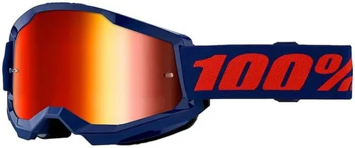 Miniatura 8 de 100% STRATA 2 Goggles – Gafas deportivas para motocross y ciclismo de montaña – Gafas para ciclistas – Gafas de motocross para hombre