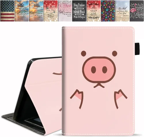 Miniatura 21 de Funda para tableta Amazon Fire Max 11 (13ª generación, versión 2023), funda delgada de piel sintética con ranura para tarjetas y encendido Ser un