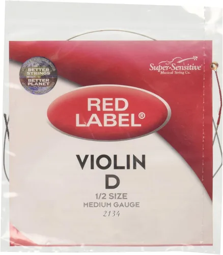 Miniatura 10 de Super Sensitive Red Label Violín A String 1/2 Medium