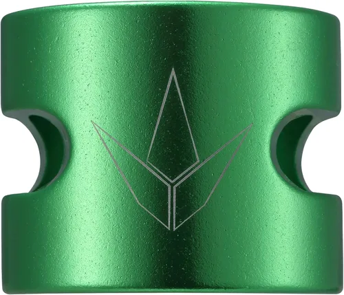 Envy Scooters - Abrazadera de gran tamaño de 2 pernos, de aluminio ligero, doble abrazadera IHC y HIC de compresión para barras estándar y de gran