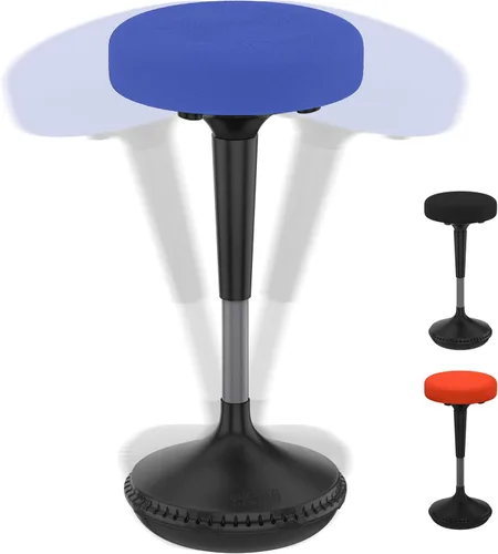 Wobble Taburete de pie, asiento flexible ajustable de oficina ergonómico, taburetes tambaleantes para asientos alternativos en el aula, silla activa