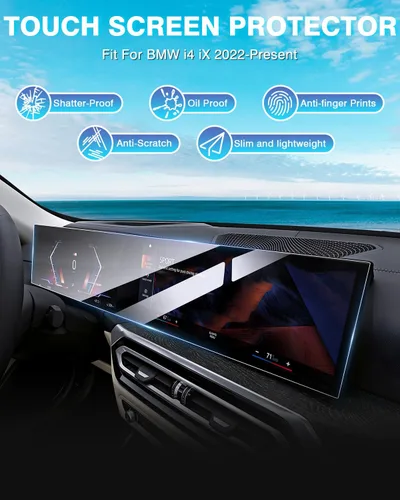 Miniatura 2 de Karltys [Actualización] 2024 2025 BMW X5 X6 X7 i7/2022-2025 i4 iX Protector de pantalla de 14.9 pulgadas/12.3 pulgadas