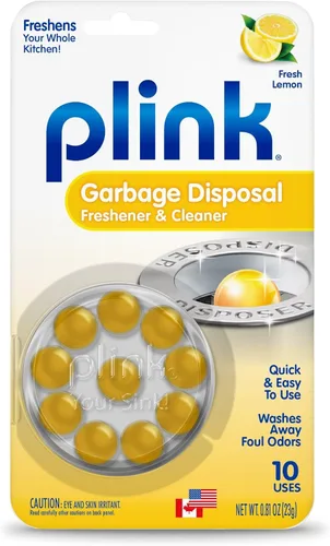 Miniatura 13 de Plink Limpiador de Triturador de Basura, Ambientador y Bolas Eliminadoras de Olores, Elimina los Malos Olores, Fácil de Usar - Aroma de Limón