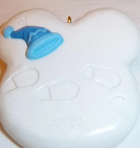 Miniatura 2 de Adorno de Hallmark de Mickey & Co. Mickey & Co. Ángel de nieve de Mickey