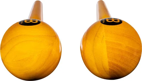 Miniatura 2 de Meinl Percussion MWM2AM - Maracas redondas de madera tradicional, acabado ámbar