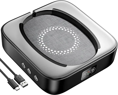 Meatanty Mover de Ratón Indetectable, Dispositivo de Jiggle de Ratón Supersilencioso Se Mueve Al Azar, Agitador Sacudidor Automático Risueño,