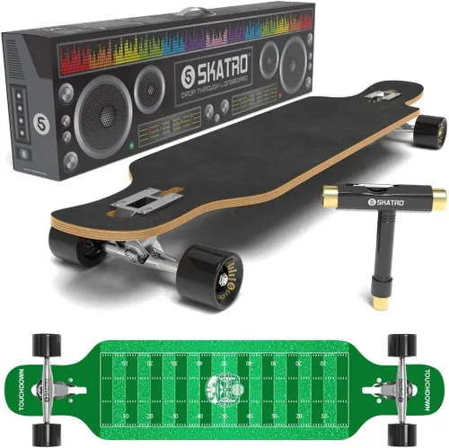 Miniatura 2 de Skatro Drop Through Longboard Skateboard Freeride - Incluye T-Tool