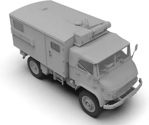 Miniatura 5 de ICM 35138 - Unimog S 404, Ambulancia Militar Alemana - Escala 1:35
