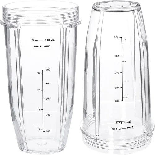 Miniatura 4 de Vaso licuador de repuesto de 24 onzas para Ninja BN401 BN751 BN801 BN800 BL450 BL456 BL480 Foodi SS401 SS101 TWISTi SS151 SS351 Vasos Nutri Ninja