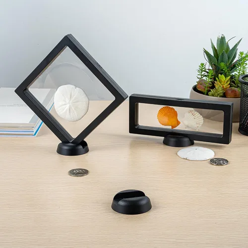Miniatura 3 de Solo soportes: Display Tek - Soportes flotantes de 2.2 x 2.2 pulgadas, 10 soportes para marcos de exhibición - Las fundas se venden por separado