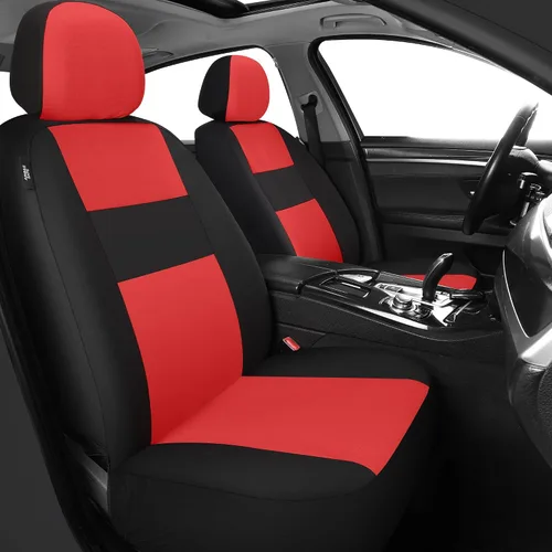 Miniatura 19 de VarCozy Fundas de Asientos de Automóvil Juego Completo, Fundas de Asientos de Banco Dividido Delantero y Trasero de Tela Transpirable