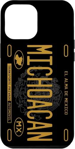 Miniatura 26 de Michoacano Michoacan Mexican State License Plate Phone Case for iPhone 17