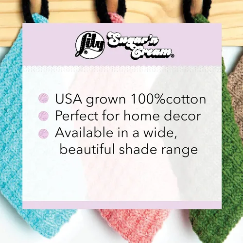 Miniatura 6 de Lily Sugar'N Cream - Ovillo de camuflaje rosa de gran tamaño, paquete de 6 unidades de 3.00 oz/3 onzas, algodón, 4 medianos (peinado), 150 yardas