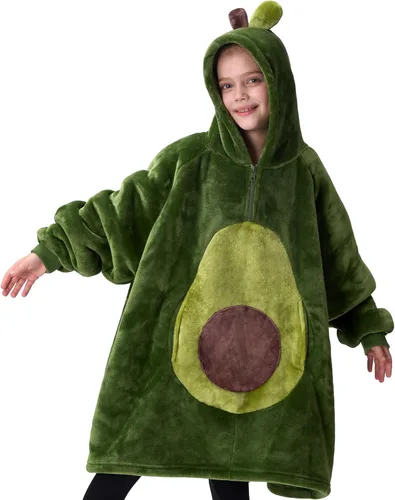 Miniatura 13 de Giggling Getup Manta Vestible con Capucha para Mujeres y Hombres Manta con Capucha Vestible de Forro Polar Sherpa Sudadera Manta Vestible Sherpa