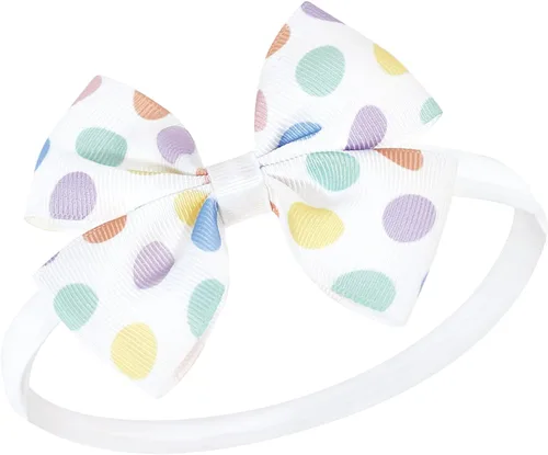 Miniatura 10 de Hudson Baby Cotton and Synthetic Headbands, Size 0-24 Months