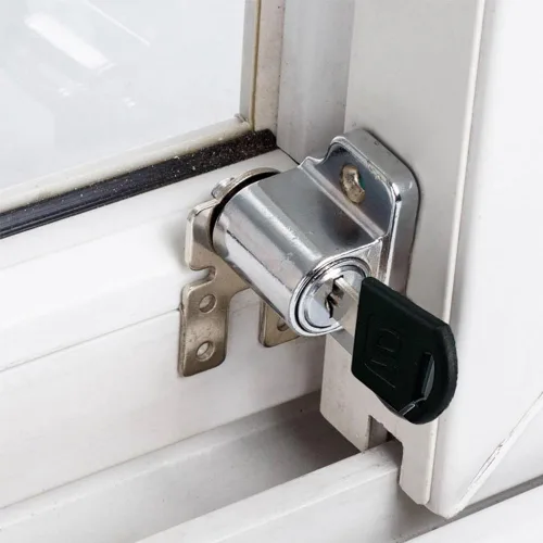 Miniatura 5 de Cerraduras de ventana para ventanas de arriba y abajo con llave, cerraduras de seguridad de aleación de aluminio para el hogar y la oficina
