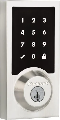 Miniatura 12 de Kwikset HomeConnect 918 Cerradura de pantalla táctil tradicional habilitada para Z-Wave de largo alcance, funciona con Ring Alarm, se requiere