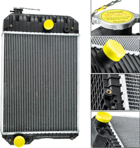 Miniatura 36 de OE # 6C040-58522 Reemplazo del radiador de aluminio para Kubota Tractor B1700 B2100 B2400 6C040-58520 H6C00-58500, radiador de tractor