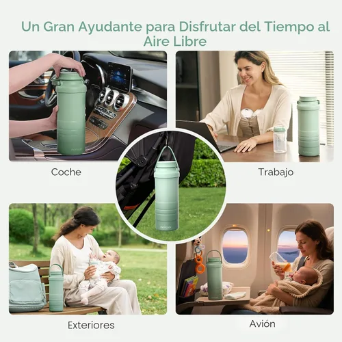 Miniatura 9 de Momcozy 22oz Portable Breast Milk Cooler for Outdoor, Life Saver with 360° Total Cooling for 24 Hours, Larger Capacity Travel Breastmilk Chiller
