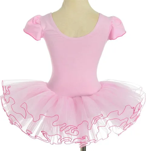 Miniatura 3 de Dressy Daisy Zapato de bailarina con lentejuelas para niñas pequeñas, vestido tutú de ballet rosa, disfraz de baile elegante