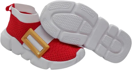 Miniatura 3 de Sonic Shoes, zapatos sónicos para niños y niñas con hebilla amarilla, tenis sónicos ligeros y transpirables para correr y caminar, tallas para niños
