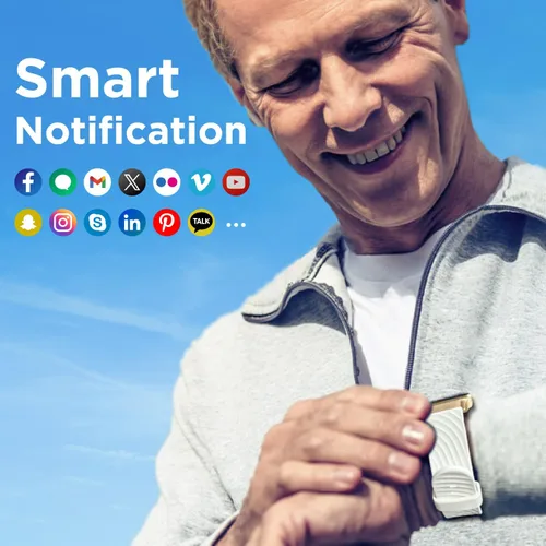 Miniatura 4 de Motorola Moto Watch 70 - Reloj inteligente Bluetooth de salud y fitness para uso diario, funciones avanzadas de salud, hasta 10 días de duración