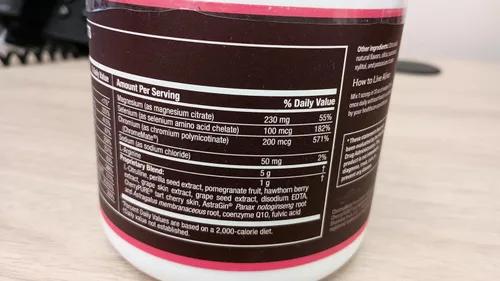 Miniatura 10 de Life's Fortune L Arginine L Citrulina Suplemento en polvo Suplemento de óxido nítrico de alta potencia con sabor a cereza natural
