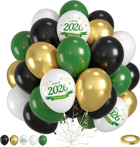 Miniatura 34 de Globos Rojos Negros Amarillos, 60pcs Globos Negros Borgoña Dorados, Globos Amarillos Granate Globos Rojos Negros Dorados con Confeti Para Cumpleaños