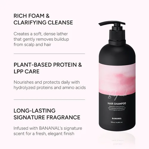 Miniatura 2 de Champú Coreano con Romero – Fórmula para el Cuero Cabelludo Libre de Sulfatos, Siliconas y Parabenos – Fortalece, Hidrata y Refresca el Cabello