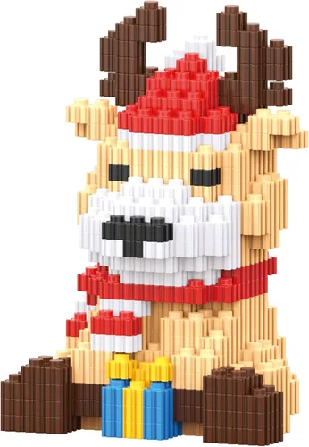 Miniatura 12 de Christmas Advent Calendar 2026 Building Sets Compatible with Lego Christmas 24 Days Countdown Gifts 24 Packs Christmas Model Building Micro Blocks