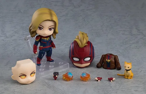 Miniatura 2 de Buena sonrisa - Nendoroid - Marvel - Vengadores - Capitana Marvel: Edición Héroe DX Ver., Multicolor (G90871)