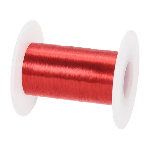 MECCANIXITY - Alambre magnético de calibre 46 AWG - 0.04mm Hilo de cobre esmaltado - Bobina de alambre magnético de 14669 pies (4471m) - 50g Grado F