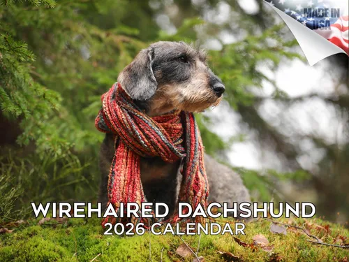 Miniatura 157 de Calendario 2025 2026 de cachorros Cocker Spaniel - Calendario mensual de pared de raza de perro - 12" x 24" abierto - Papel grueso sin sangrado