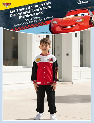 Miniatura 5 de Chaqueta bomber de Disney Marvel Spider Man Toy Story Cars McQueen, abrigo universitario de cárdigan, ligera, con botones de presión, sudaderas