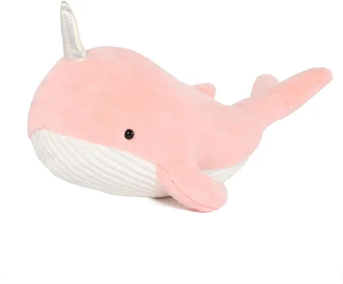 Miniatura 9 de Tezituor Peluche de tiburón ballena gigante de 51 pulgadas, almohada corporal grande de peluche de tiburón ballena azul de 4.3 pies para niñas