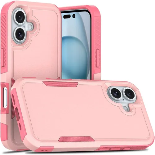 Miniatura 21 de Funda WOGROO para iPhone 8 Plus, iPhone 7 Plus de 5.5 pulgadas, funda protectora para teléfono a prueba de golpes, fuerte y duradera, color negro