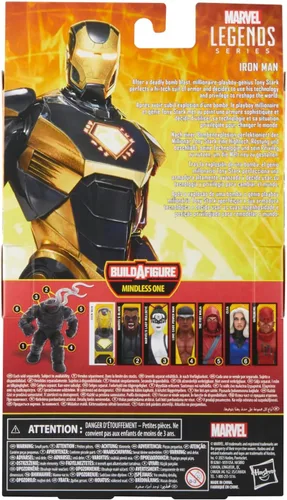 Miniatura 3 de Marvel Legends Series Gamerverse Iron Man, Midnight Suns Figuras de acción coleccionables de 6 pulgadas