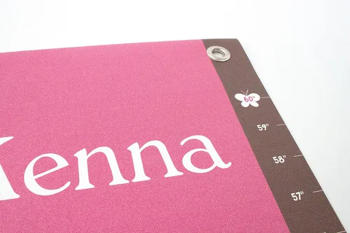Miniatura 2 de Tabla de crecimiento personalizada para niños, mariposas - I See Me!