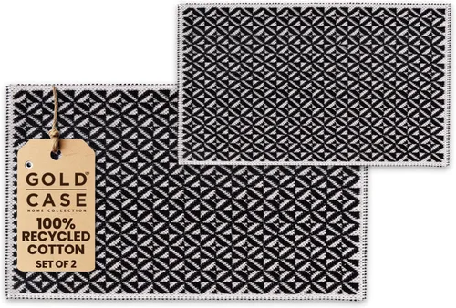 Miniatura 36 de Gold CASE - Juego de 4 Toallas de Mano Turcas para Baño, 20 x 40 pulgadas, Toallas de Baño 100% Algodón, Toalla Pequeña de Cocina Aphrodite