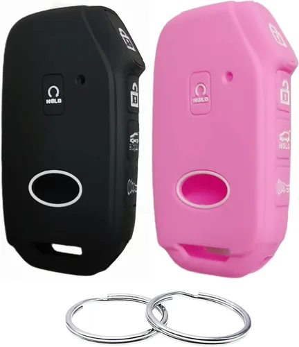 REPROTECTING Funda de goma de silicona para llavero compatible con Kia Forte K5 NIRO Seltos Sorento Soul Sportage Telluride Cadenza 2019-2021 (no