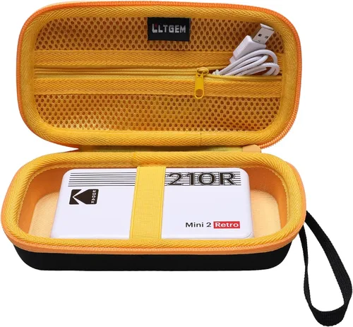 Miniatura 10 de LTGEM - Funda para impresora fotográfica compatible con KODAK Mini 2 Retro 4PASS Impresora de fotos portátil/KODAK Mini Shot 2 Cámara digital 1.