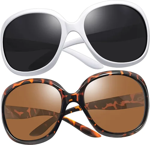 Miniatura 204 de Joopin Lentes de sol de gran tamaño para mujer, polarizados, grandes, para conducción, protección UV, grandes sombras