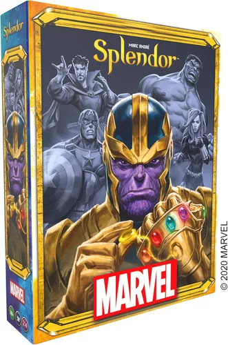 Miniatura 2 de Asmodee Juego de mesa Marvel Splendor: une héroes y gemas en una aventura de estrategia épica, juego familiar para niños y adultos, a partir de 10