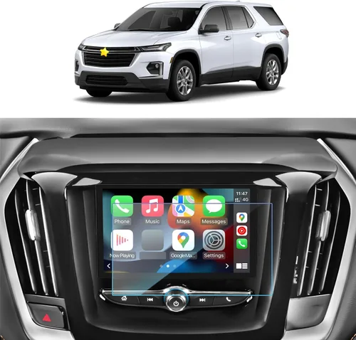 Miniatura 10 de SKTU Protector de pantalla para Chevy Traverse 2023 de 8 pulgadas para Chevy Traverse MyLink 2018-2023, pantalla de navegación de Traverse 2018-2023