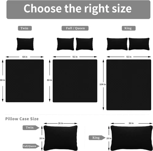 Miniatura 7 de Easy-Going - Juego de edredón reversible tamaño individual con 1 edredón y 1 funda de almohada, suave cubierta de cama, colcha de microfibra ligera