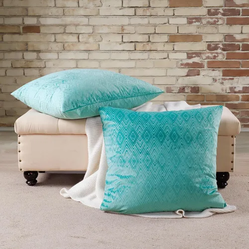 Miniatura 38 de Home Soft Things Ikat - Fundas de almohada de terciopelo de 2 piezas, 14 x 26 pulgadas, aguacate, funda de almohada decorativa lumbar sólida