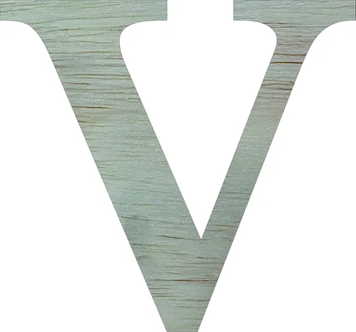 Miniatura 30 de Letras de madera para colgar en la pared de 15 pulgadas B Times New Roman Font, decoración de madera DIY Shape Letter, encantador cuarto de bebé sin