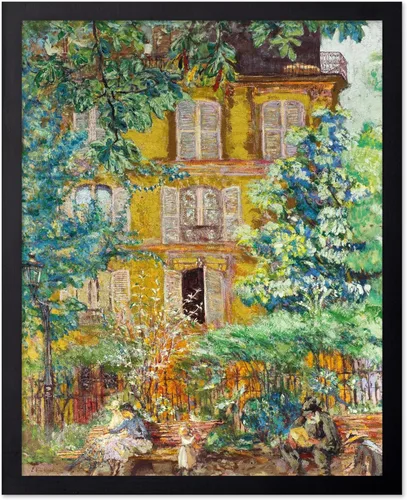 Miniatura 78 de Poster Master Impresión de pintura vintage de árbol de Navidad, póster retro de vacaciones, arte de invierno, diseño abstracto melancólico de pared